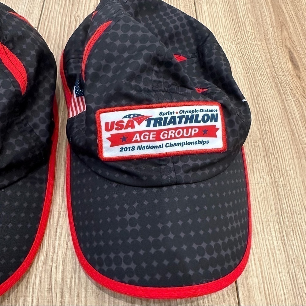 USA Triathlon Age Group National Championship 2pk Hats - Picture 3 of 8